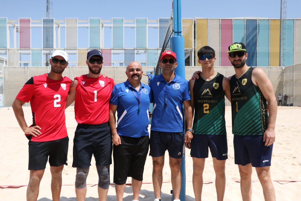 AMO GROUP supports beach volleyball development in Azerbaijan